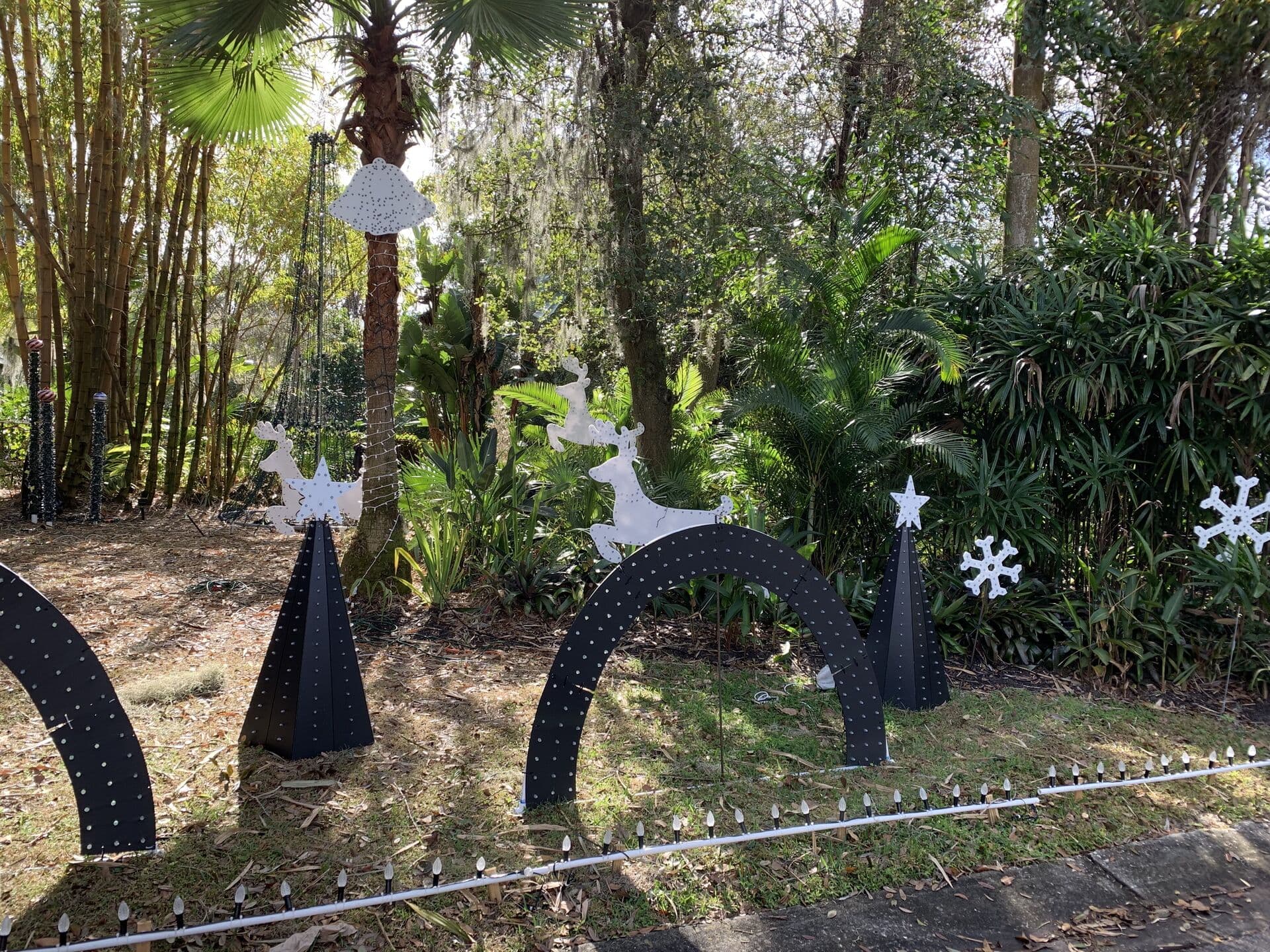 Tesla's Light House Decorations