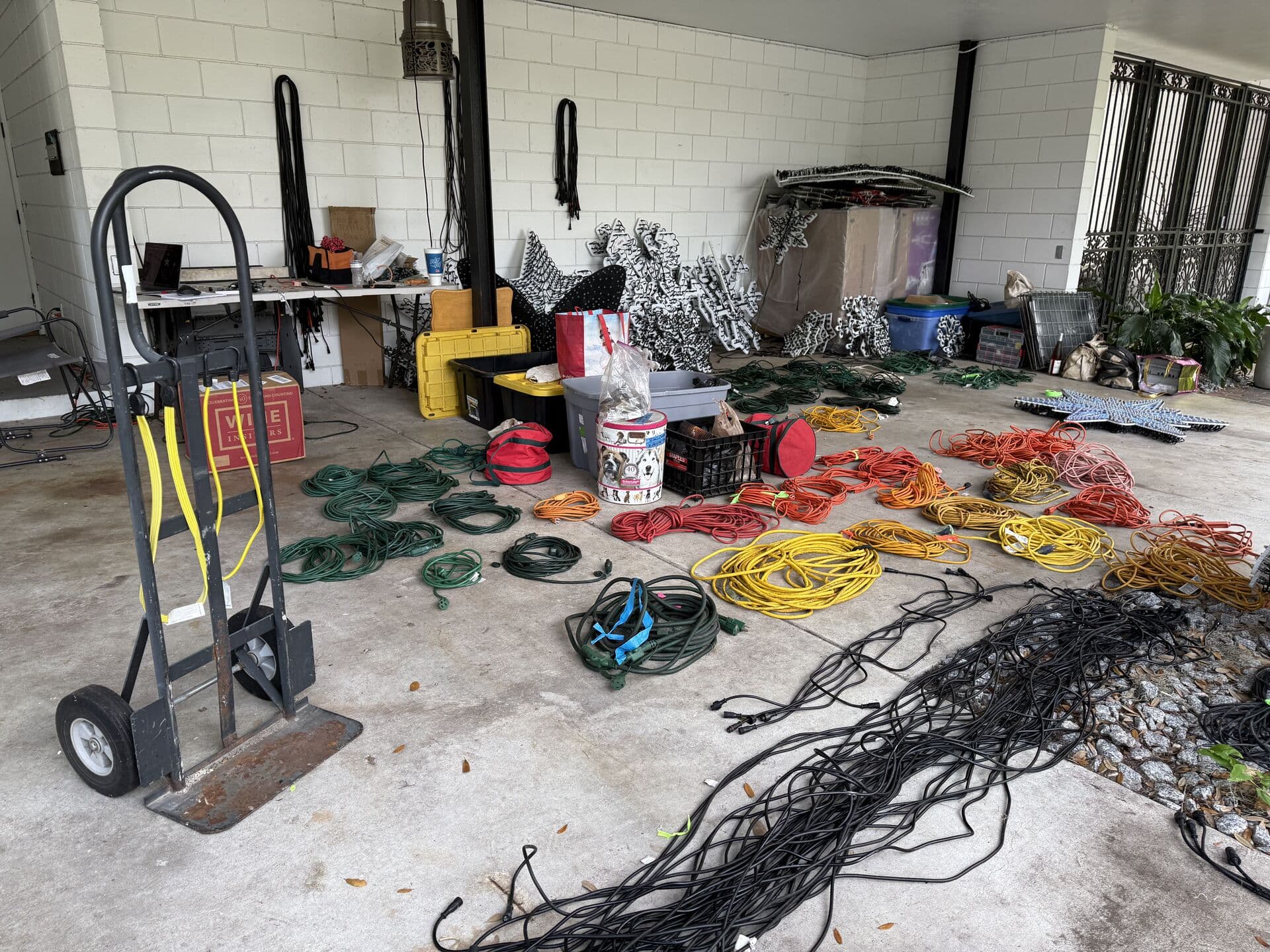 Tesla's Light House - Spectacular Night Display