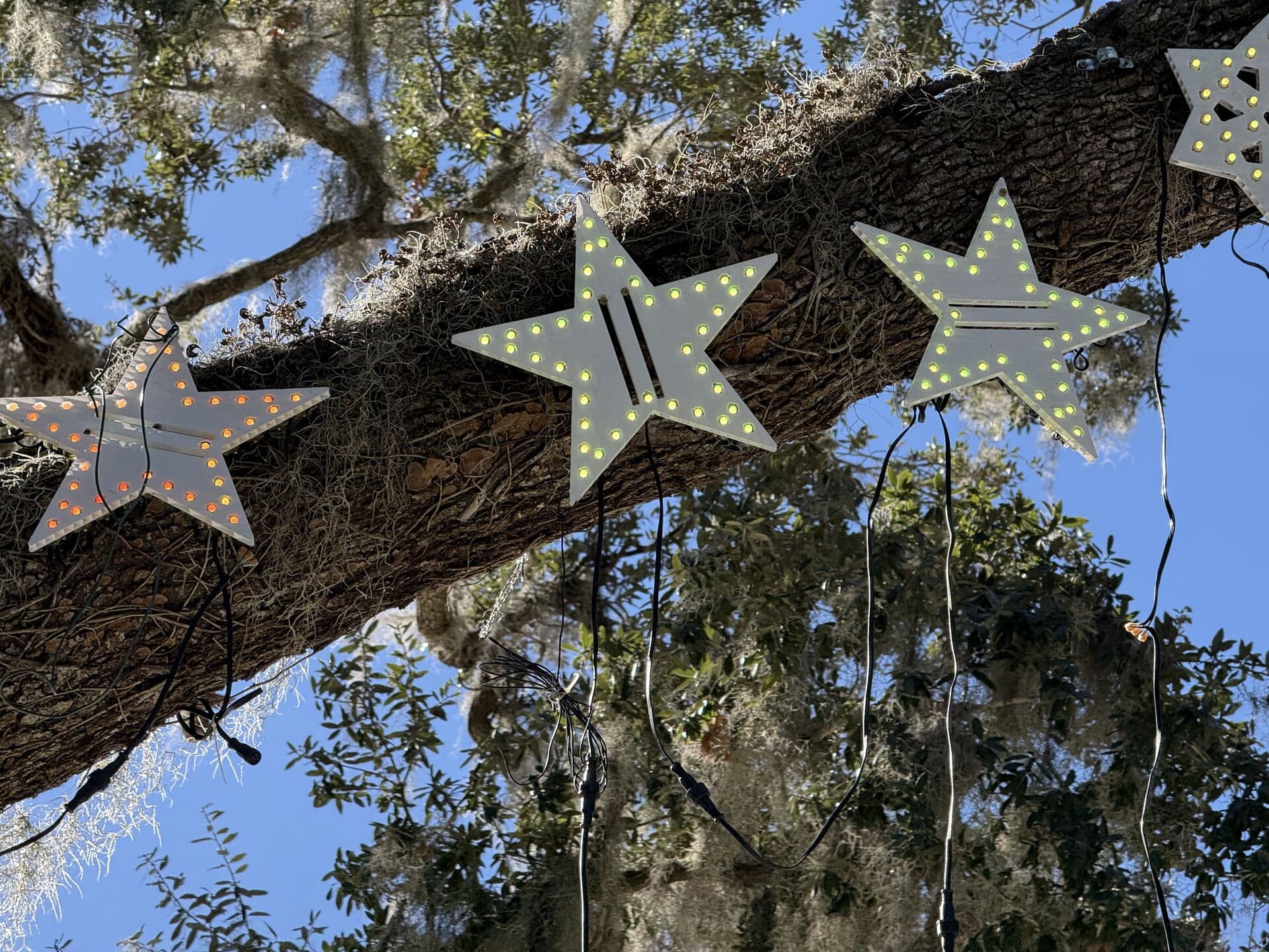 Tesla's Light House Full Yard View