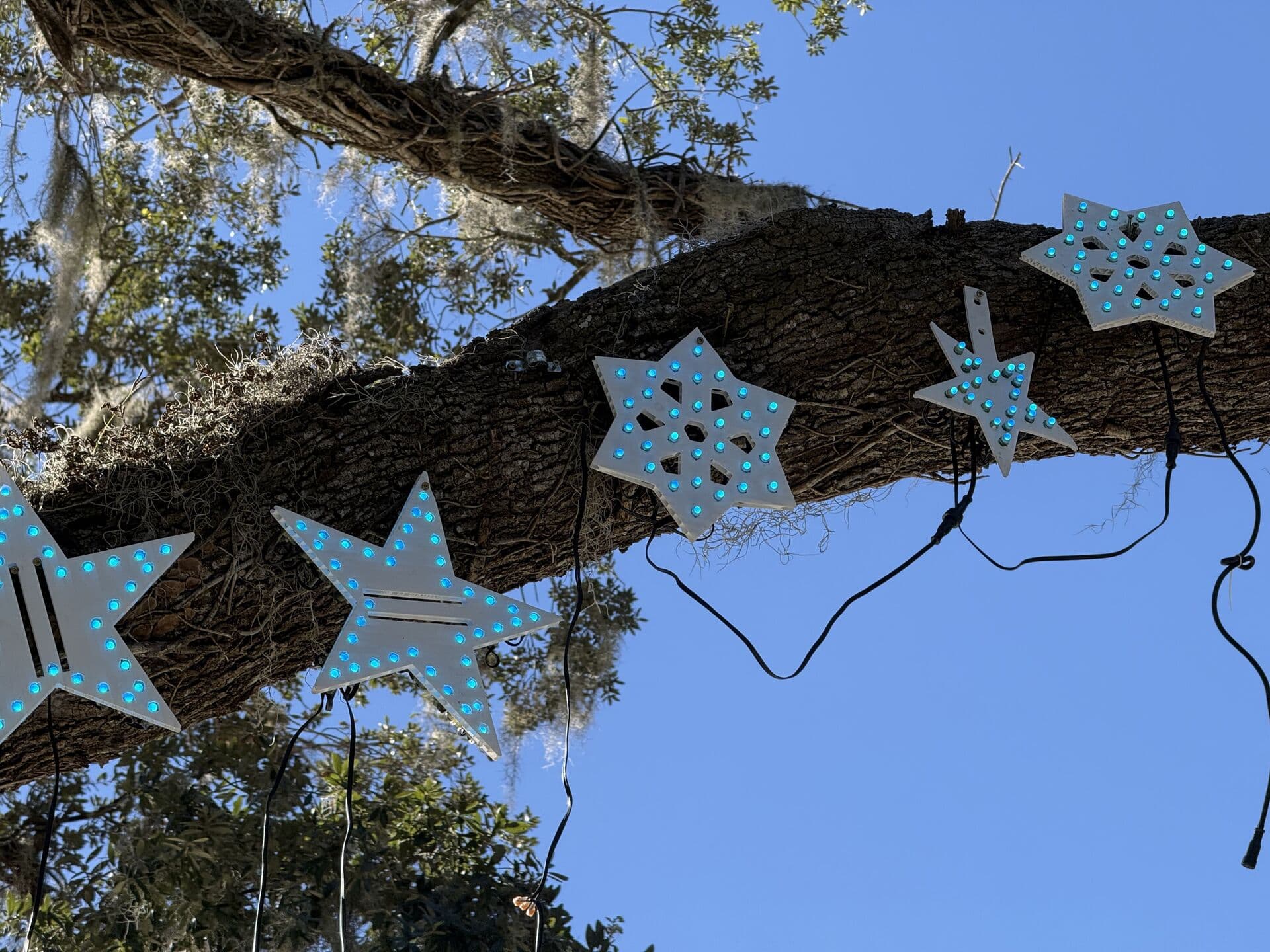 Colorful Christmas Light Patterns